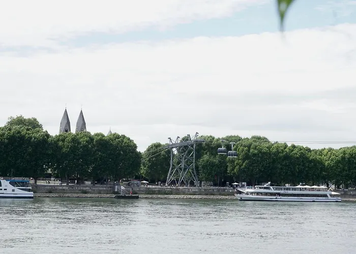 Appartement Stylisches Fuer 2 Personen In Historischem Fachwerkhaus 4 Etage Mit Blick Auf Stadt & Festung Koblenz (Rhineland-Palatinate)